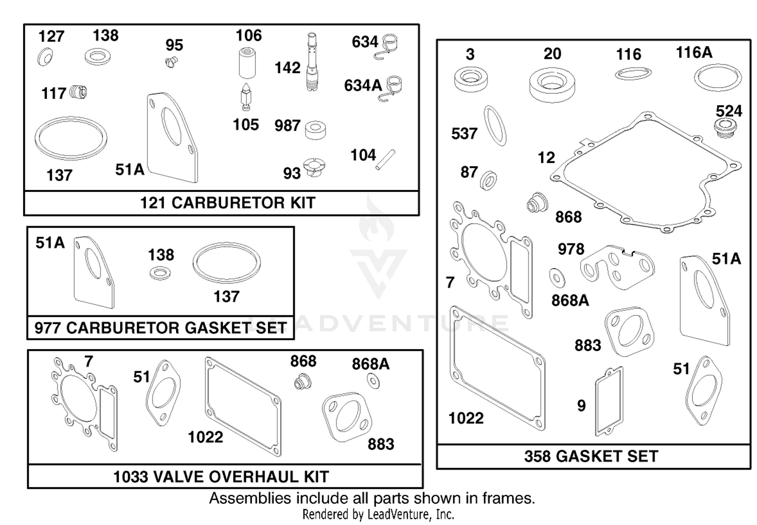 Engine Briggs  Stratton Model 28q777-0668-E1 9