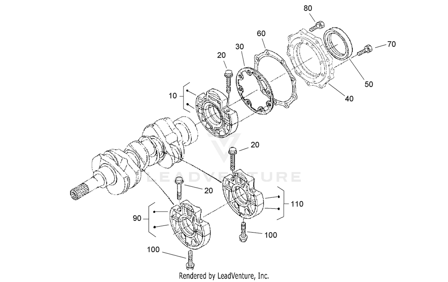 Main Bearing Case Assembly