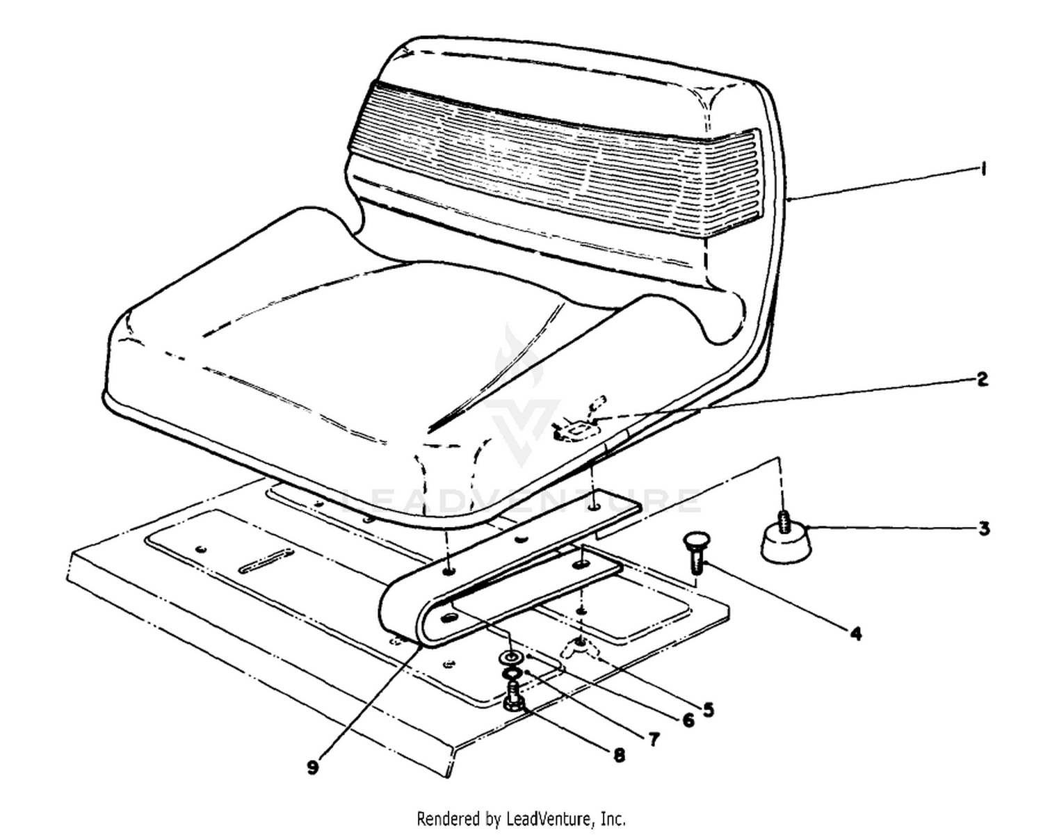 Standard Seat Kit Model No. 30746 (optional)