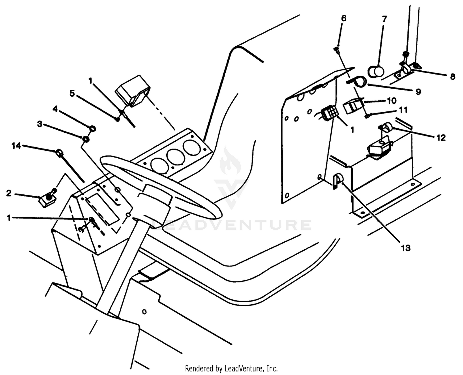 Light Controls Assembly