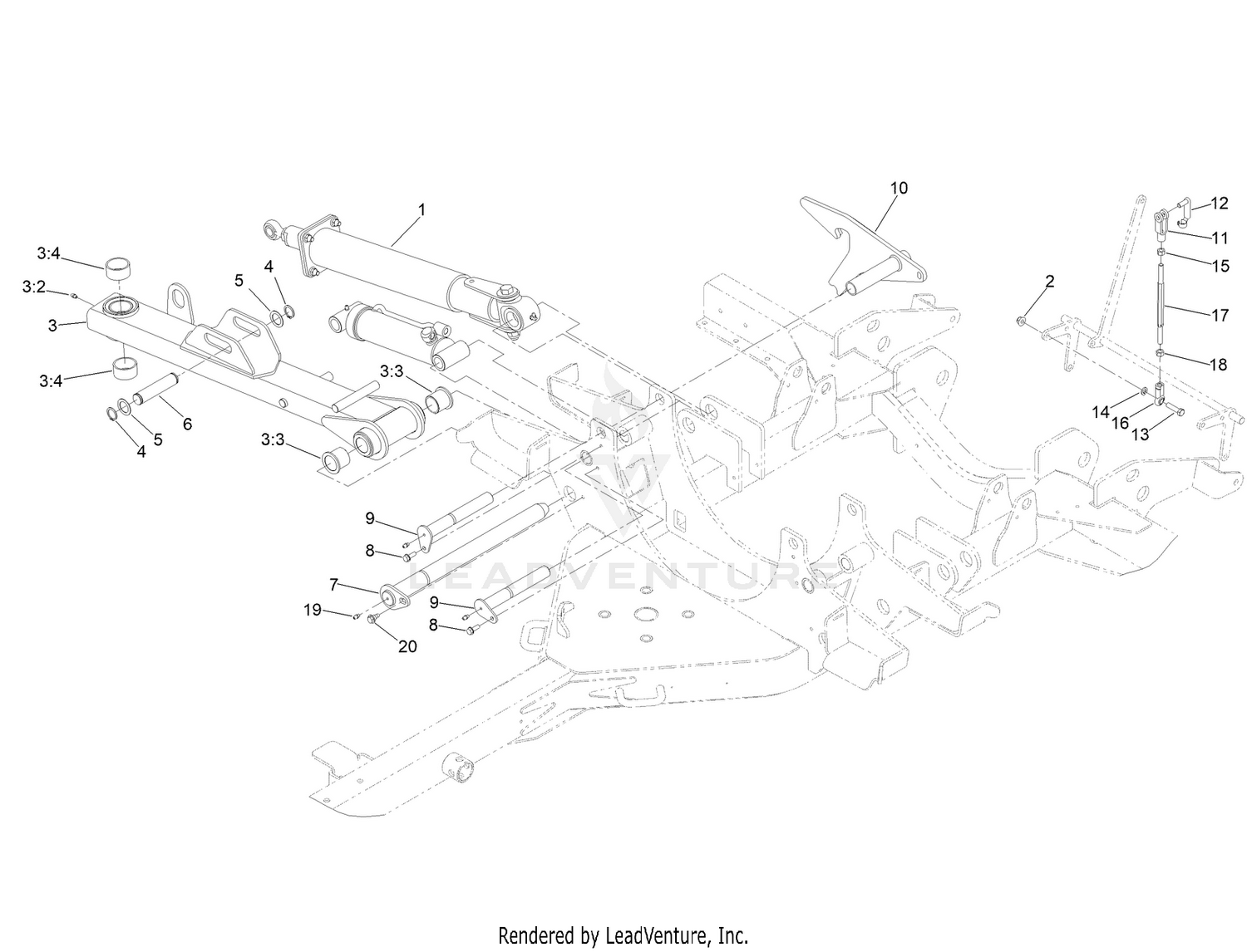 Lift Arm Assembly No. 3