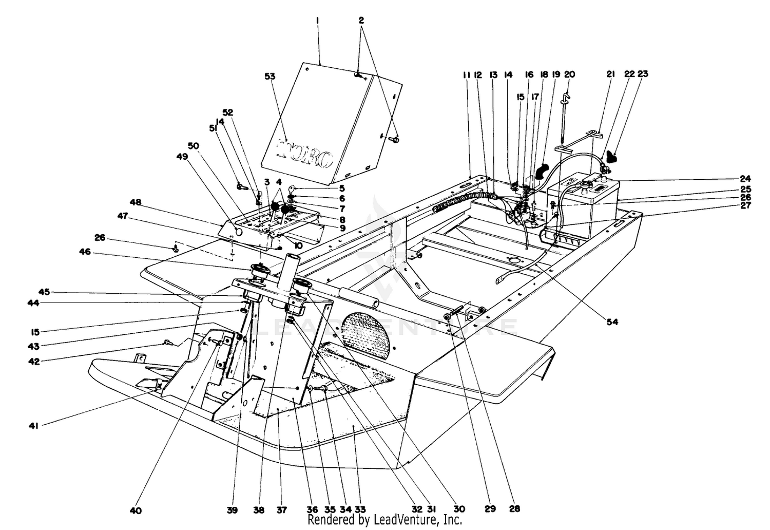 Instrument Panel And Steering Post Assembly