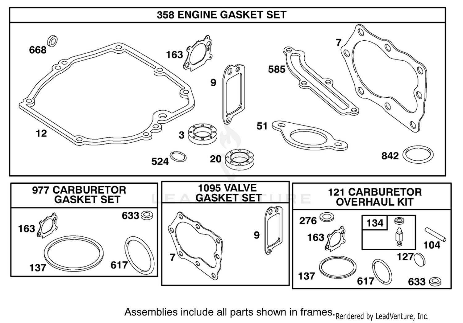 Engine Briggs  Stratton Model 12h802-1776-B1 9