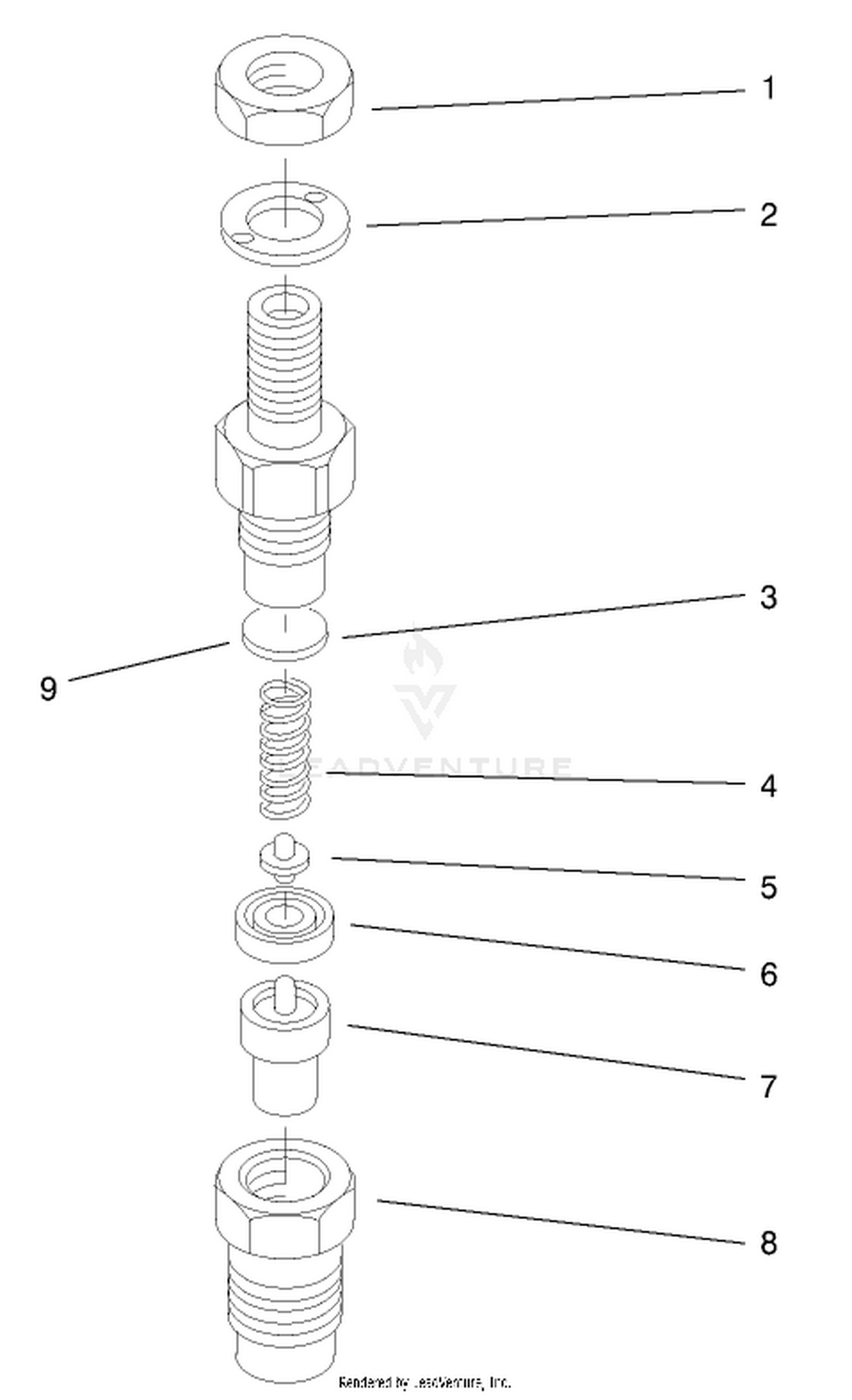 Nozzle Holder Assembly No. 98-9468