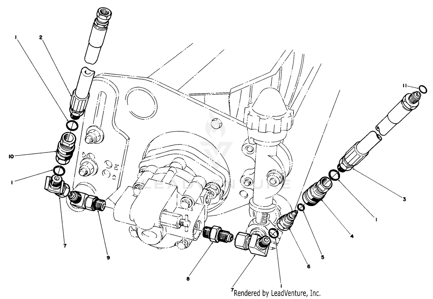 Left Front Backlapping Kit No. 63-4960 #2 Cutting Unit (optional)(continued)