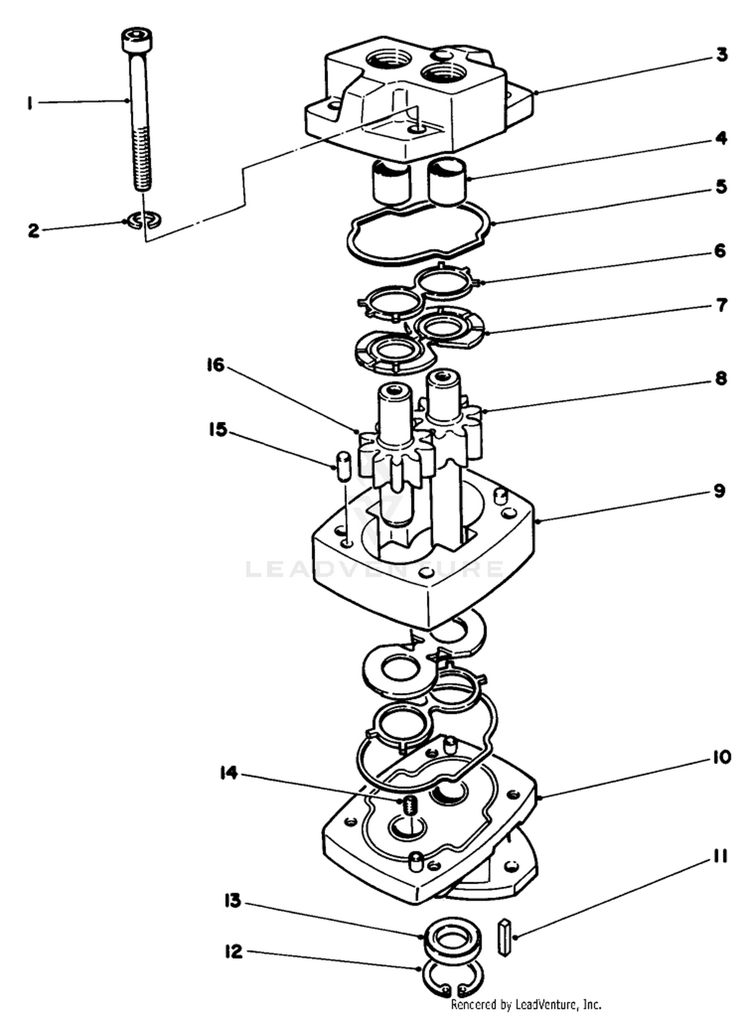 Hydraulic Motor Assembly No. 69-2780