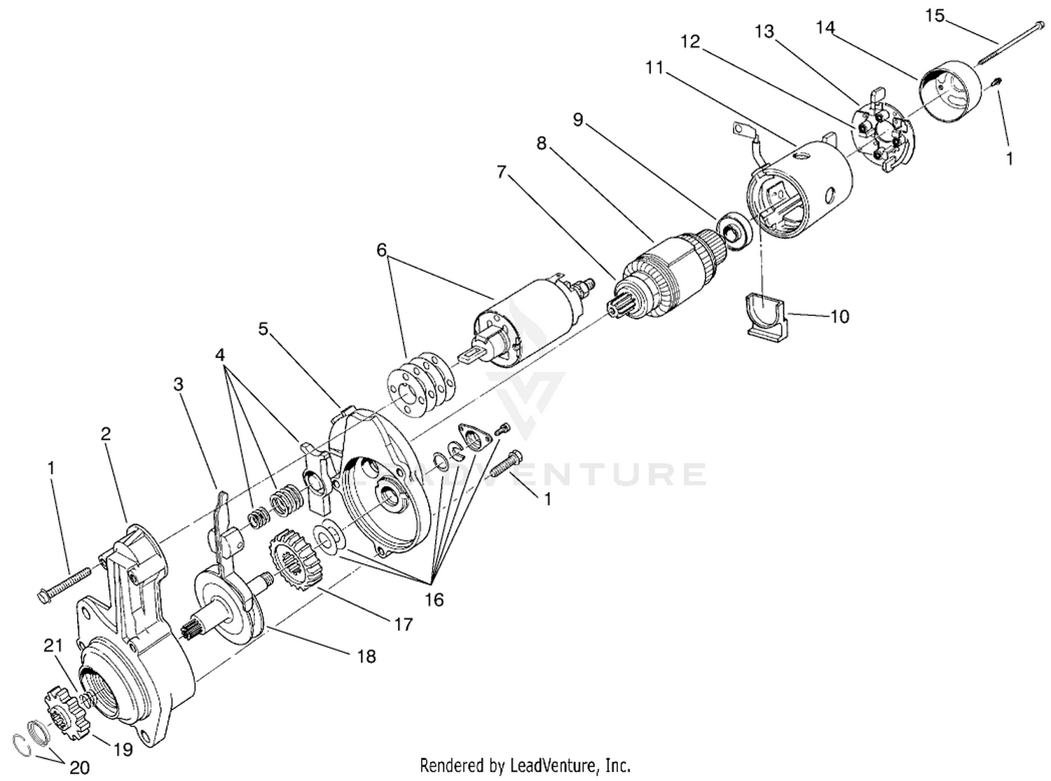 Starter Assembly No. 46-7610