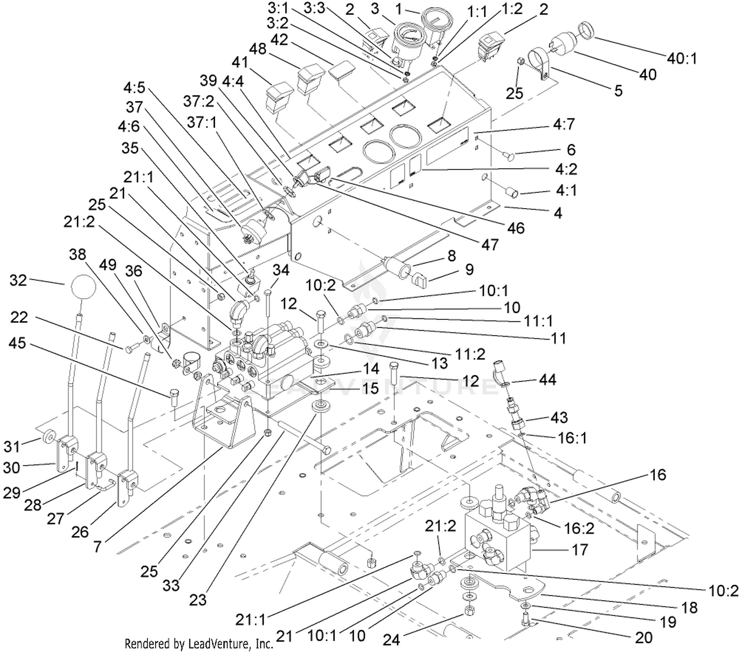 Control Console Assembly