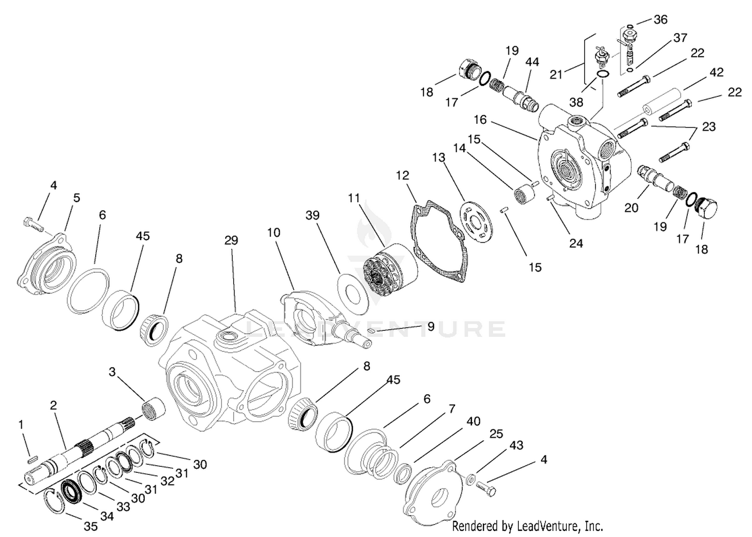 Piston Pump Assembly No. 100-4819