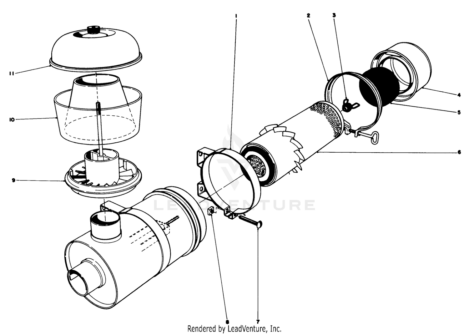Air Cleaner Assembly No. 8-2329