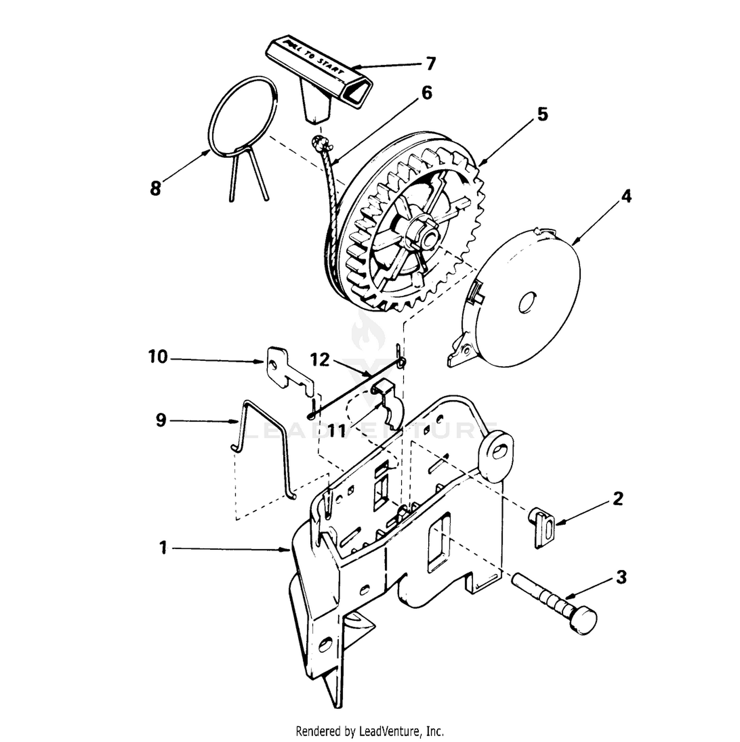 Starter Assembly No. 590532