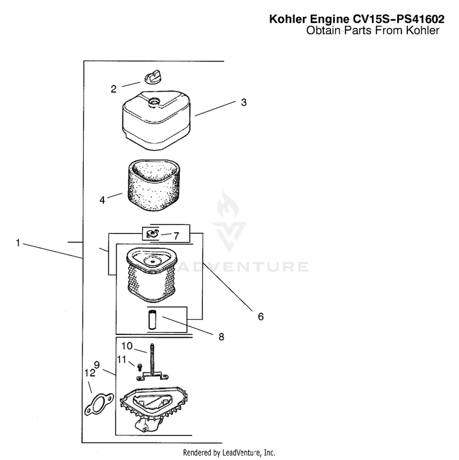 Air Intake And Filtration Assembly