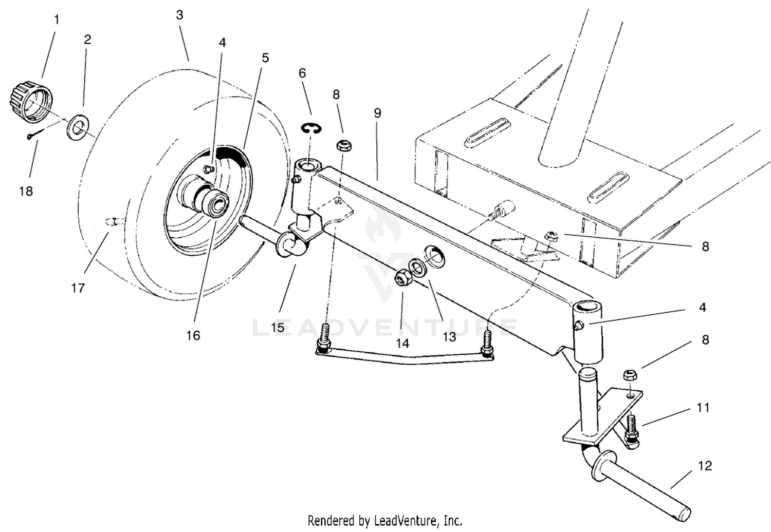 Front Axle Assembly