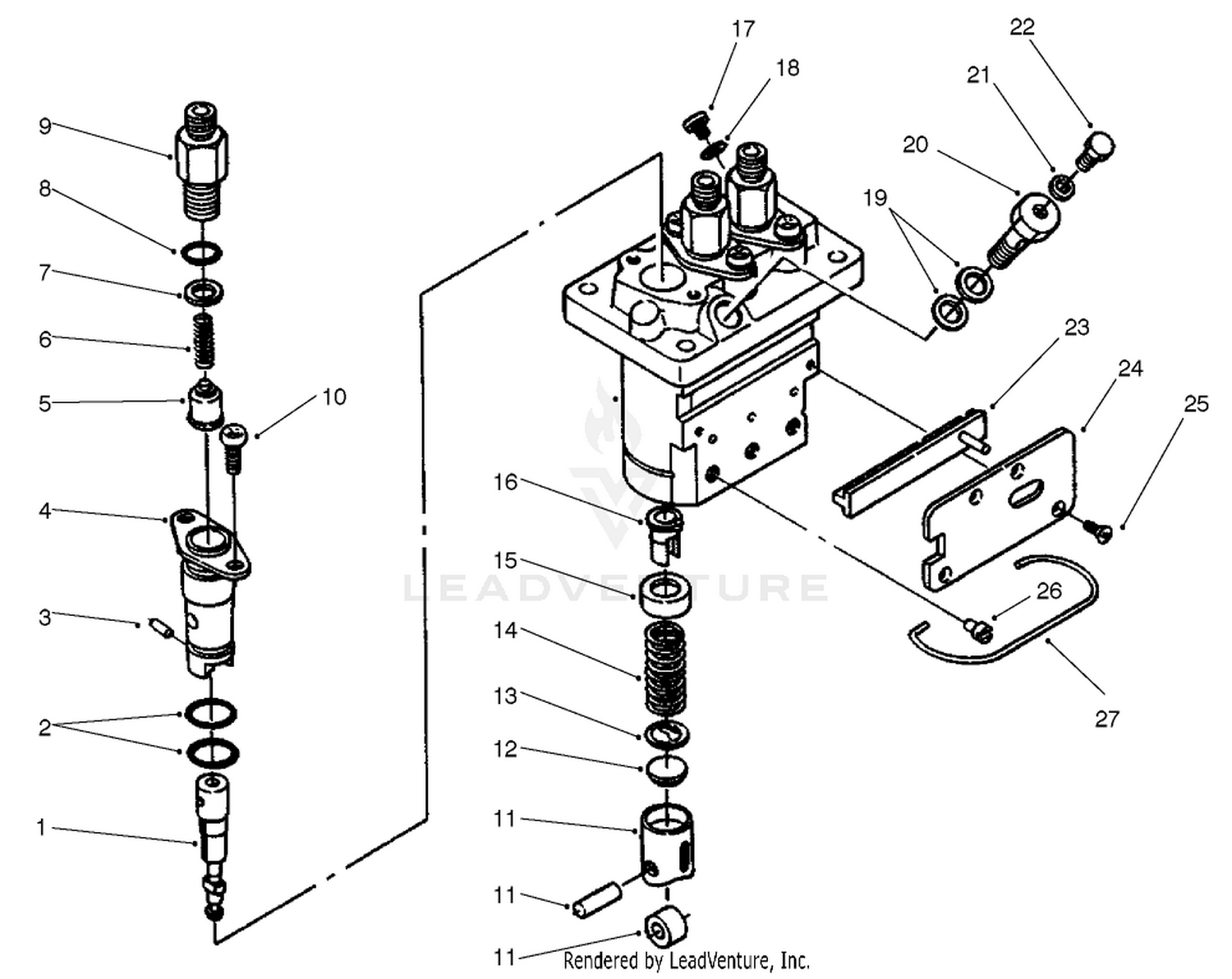 Injection Pump Assembly No. 98-9643