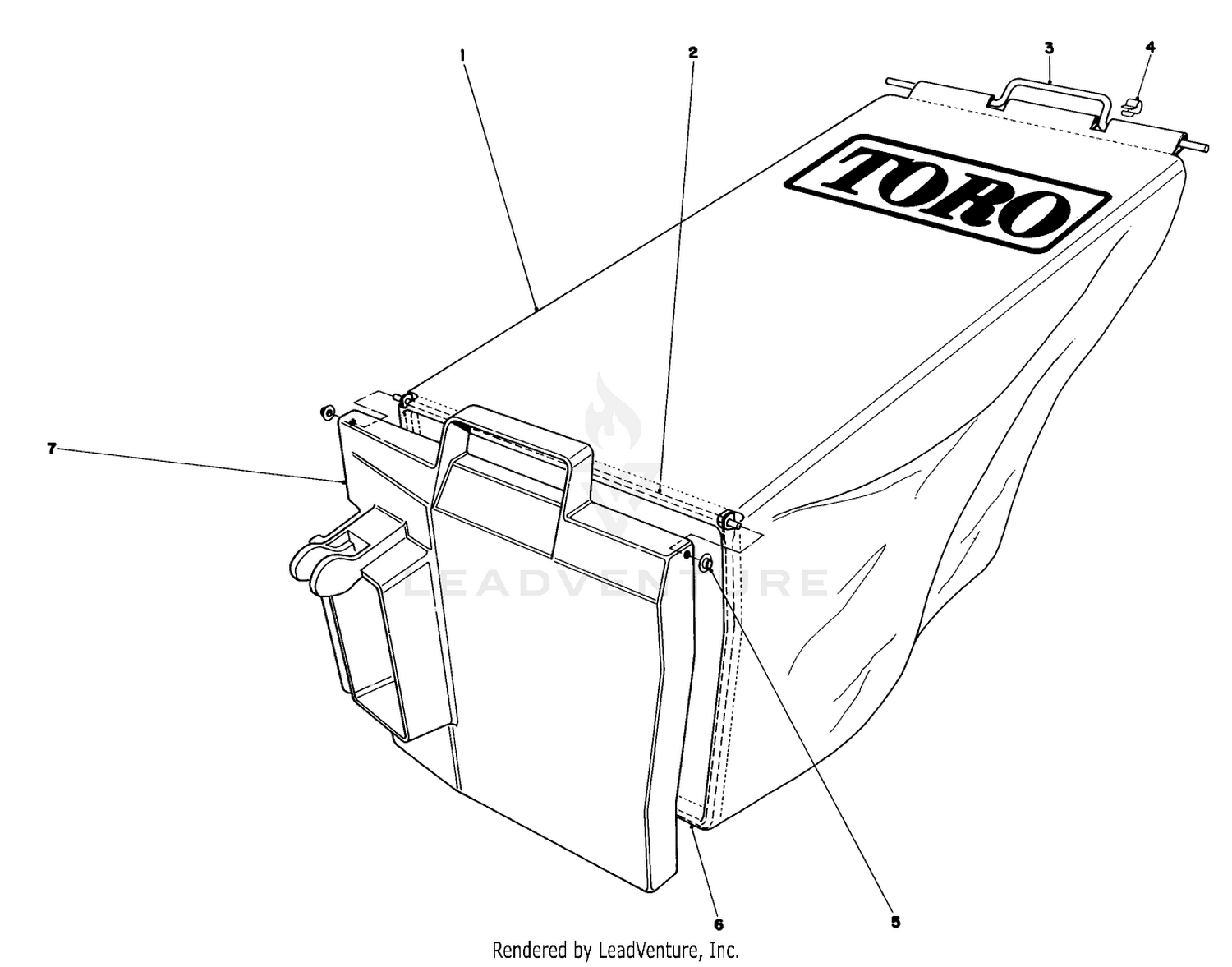 Grass Bag Assembly No. 11-4949