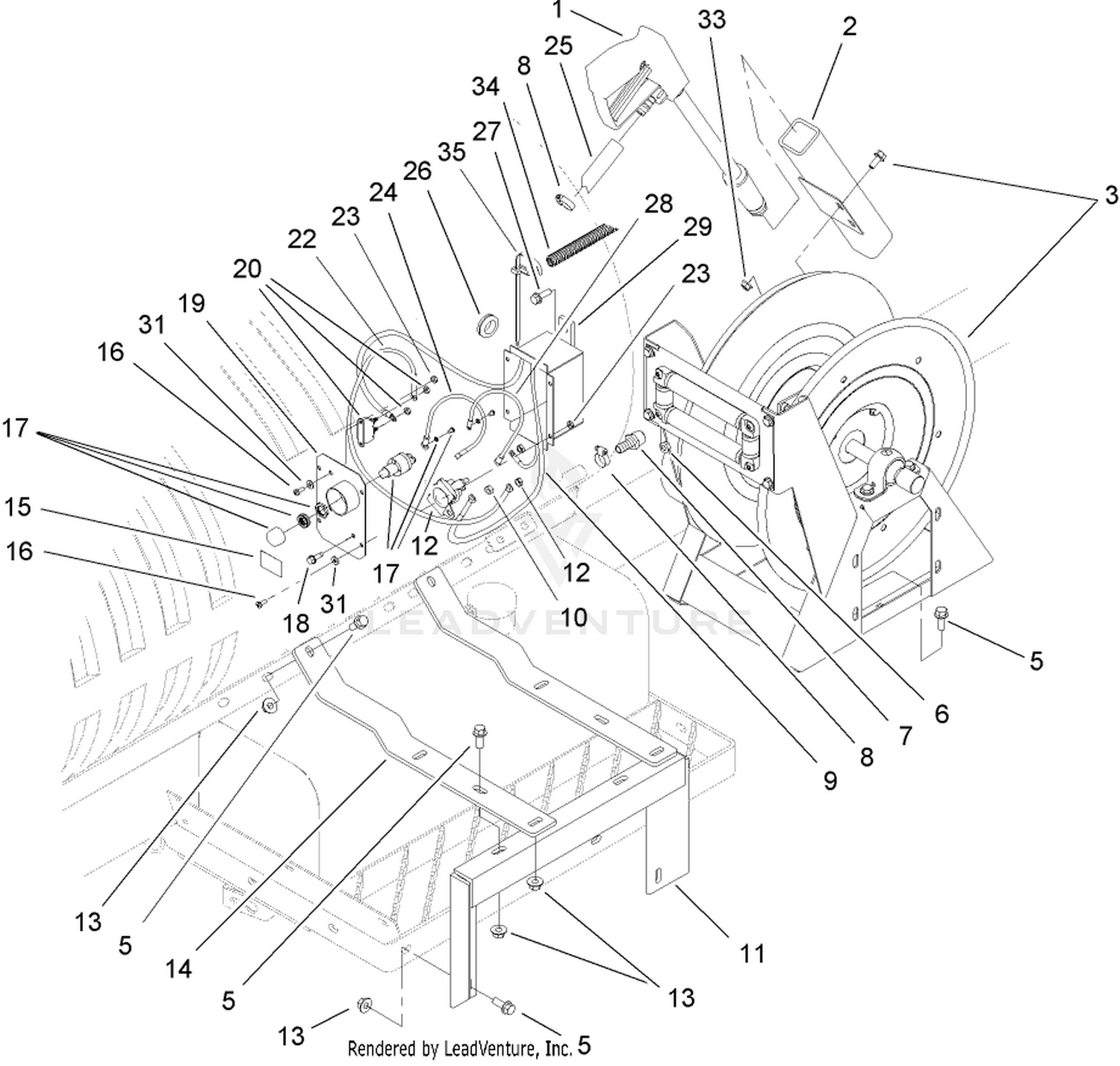 Hose Reel Assembly