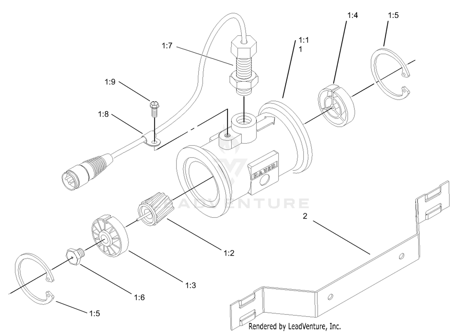 Flow Meter Assembly No. 106-1038