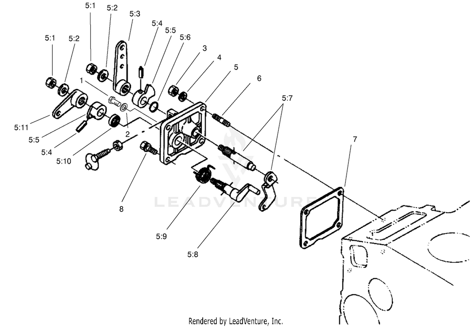 Speed Control Plate Assembly