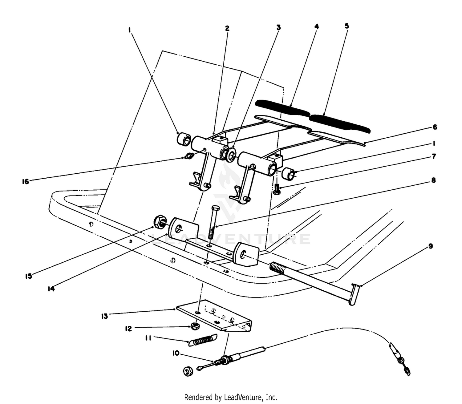 Brake Kit Model No. 30758 (optional) (continued)