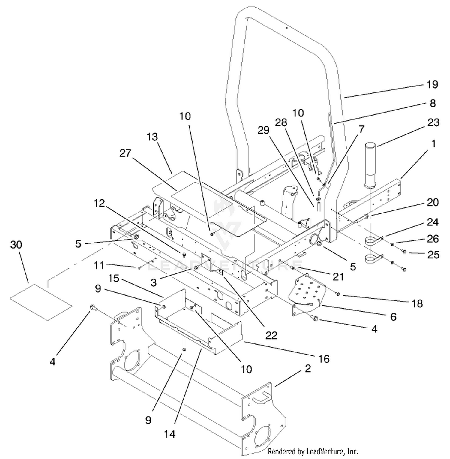 Frame and Platform Assembly