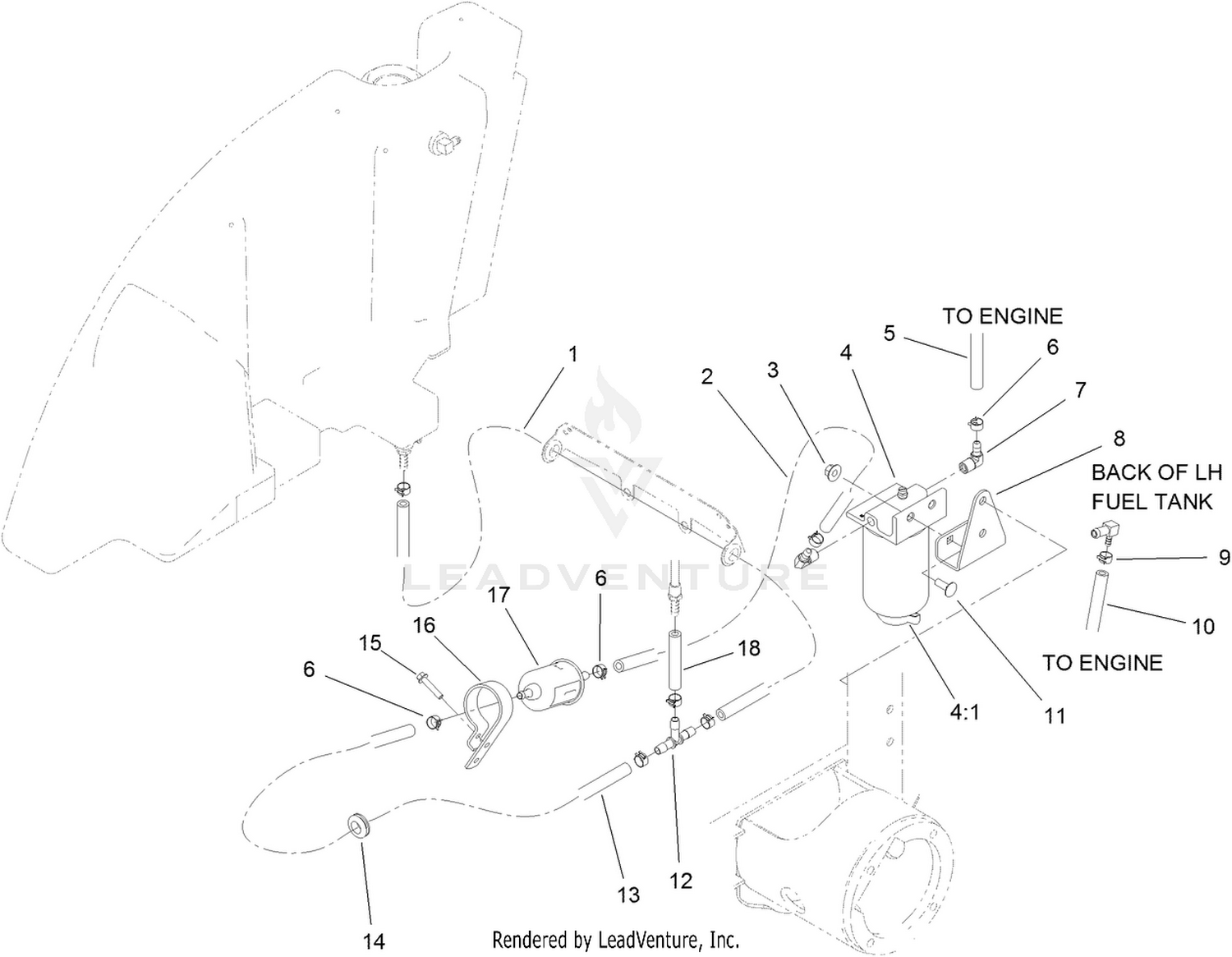 Fuel Filter/Separator Assembly