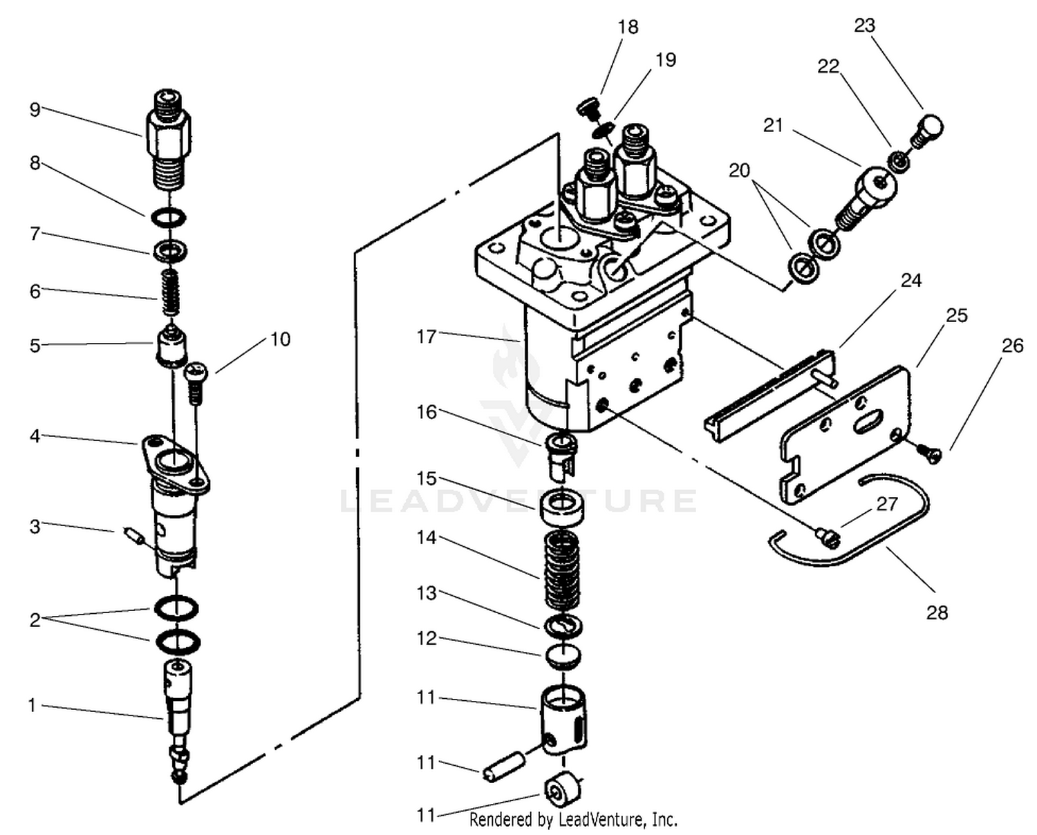 Injection Pump Assembly (continued)