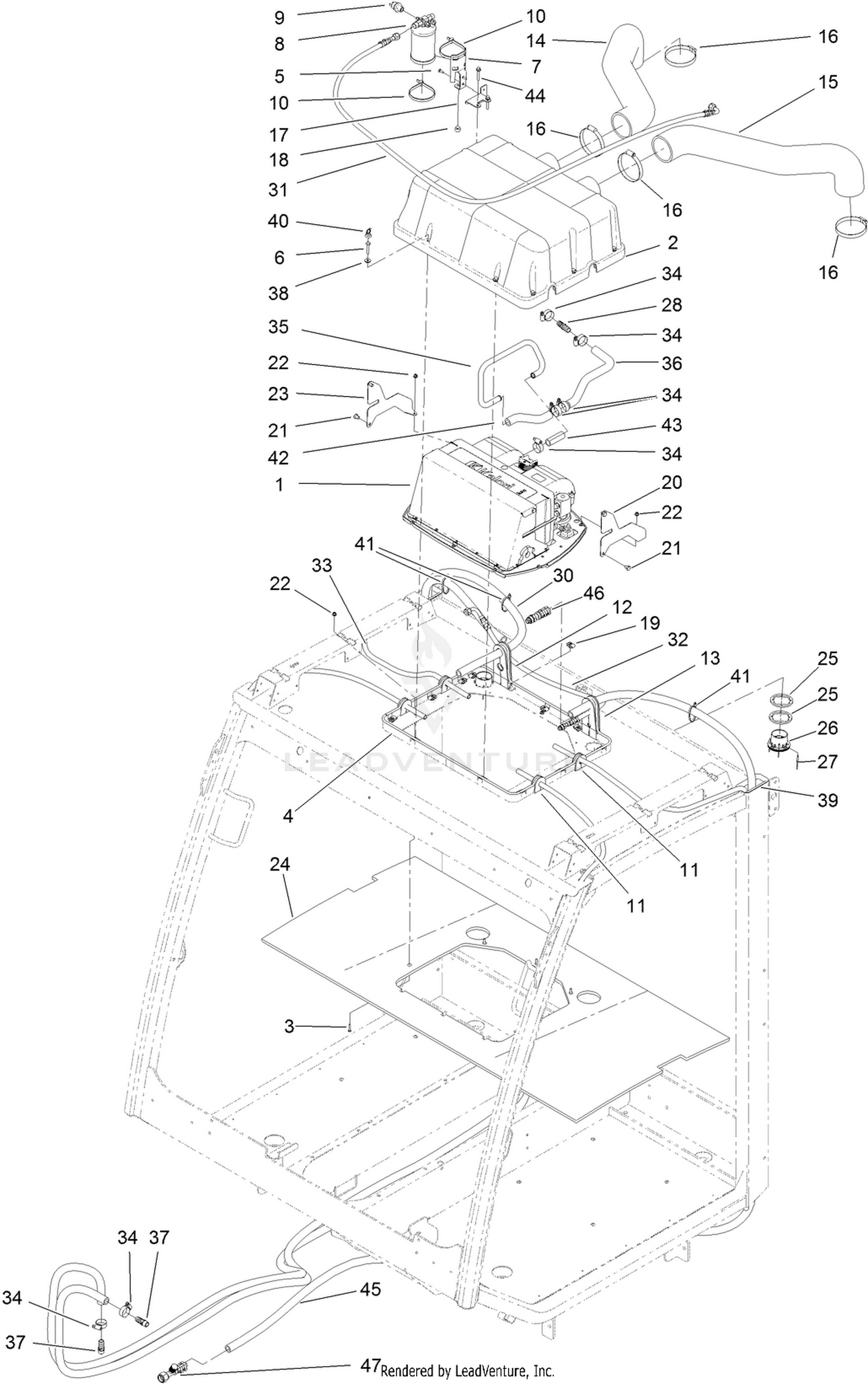 Assembly diagram