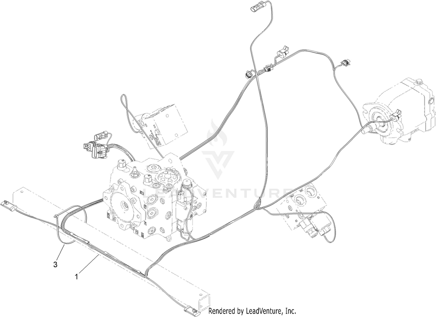 Rear Wire Harness Assembly