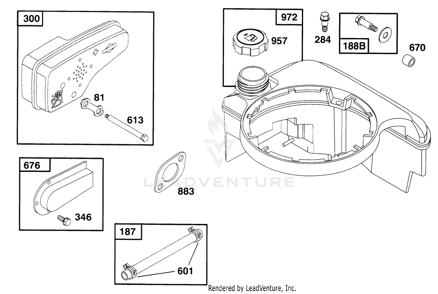 Engine Briggs  Stratton Model 12f802-0667-01 8
