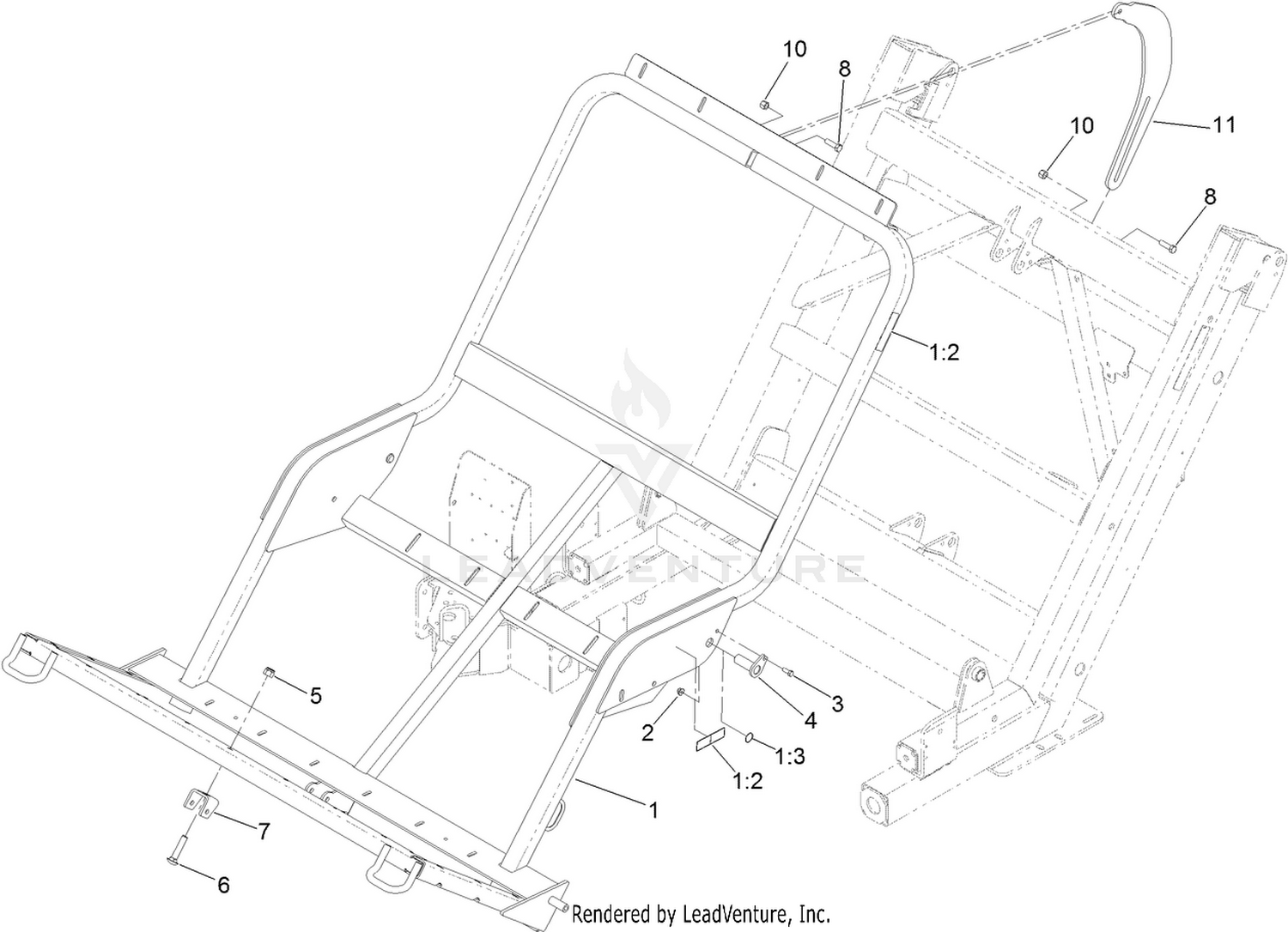 Saddle Frame Assembly