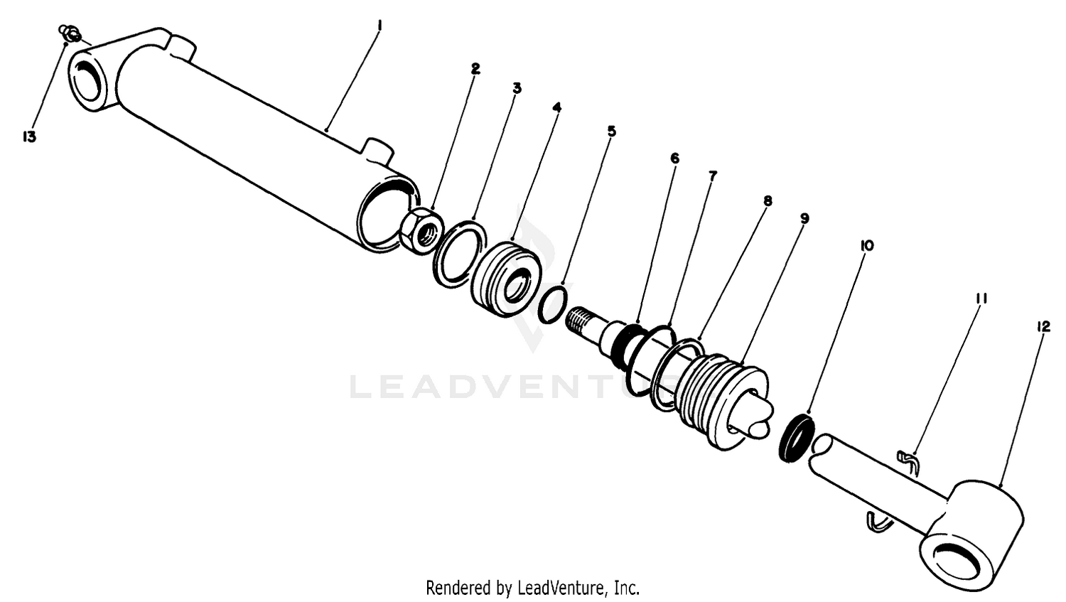 Hydraulic Cylinder No. 83-7490
