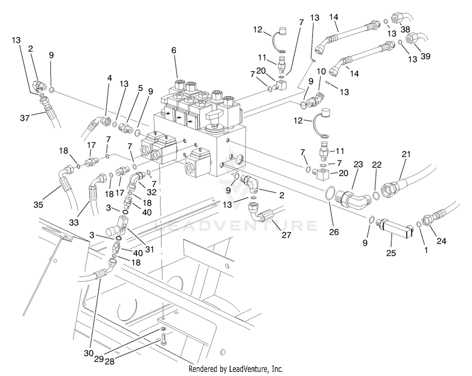 Hydraulic Control Manifold Assembly