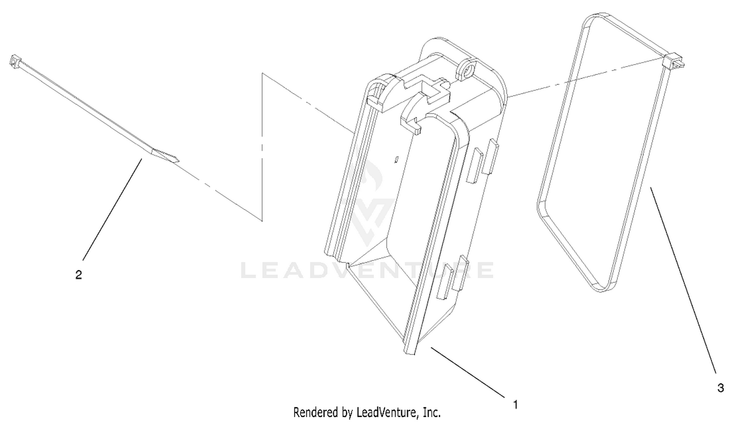 Bag Chute Assembly Part No. 104-7951
