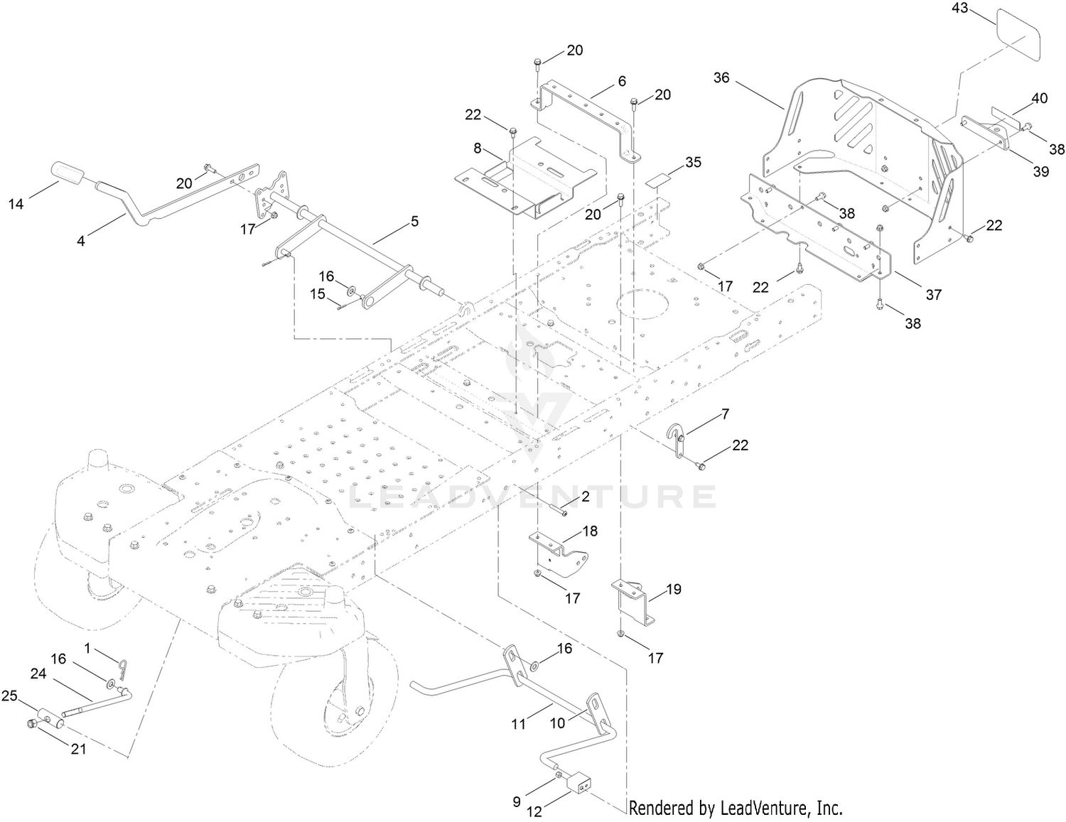 Deck Lift Assembly