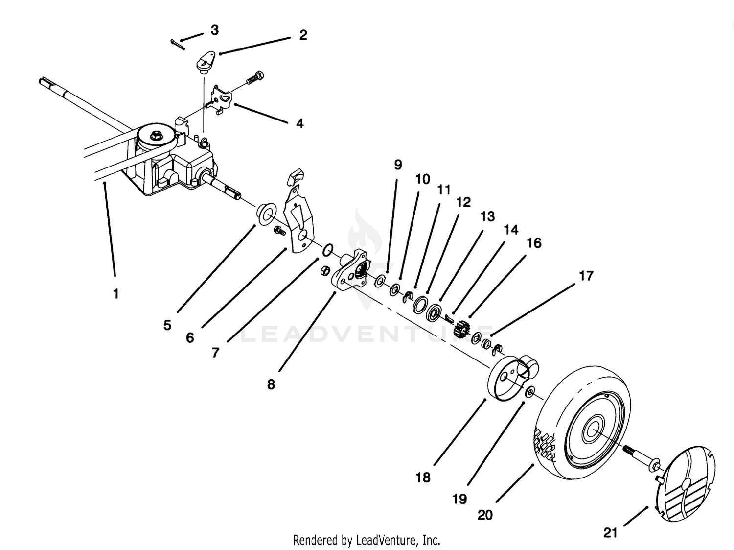Rear Axle Assembly