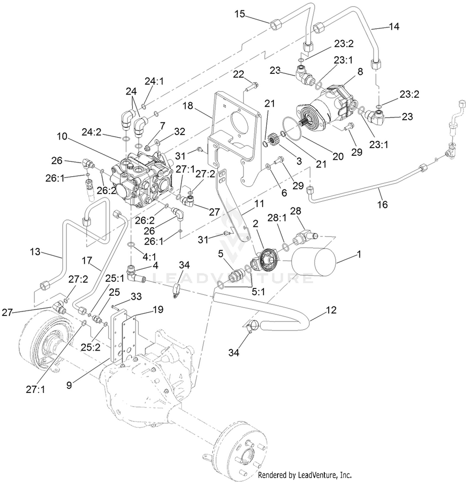 Transmission Hydraulic Assembly