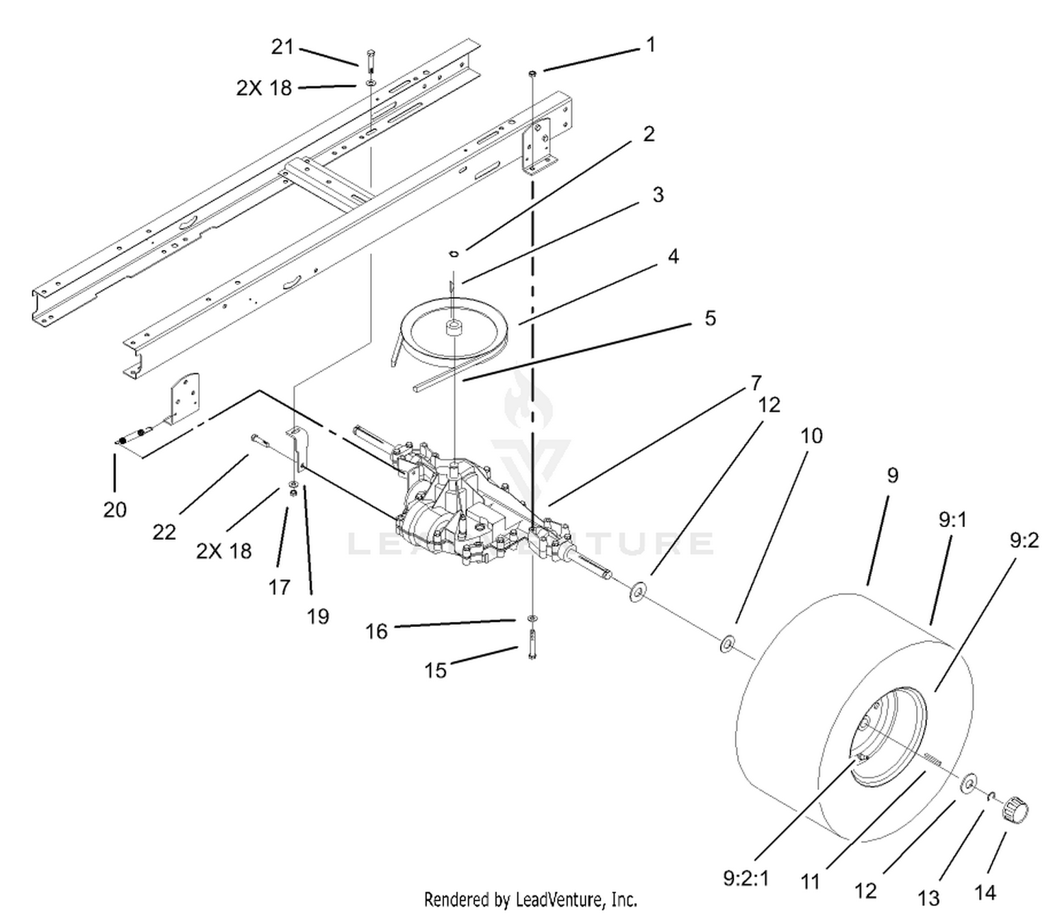 5 Speed Transaxle