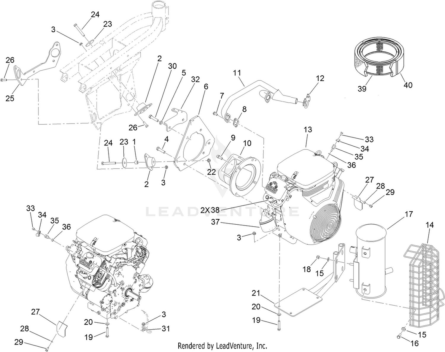 Engine Installation Assembly