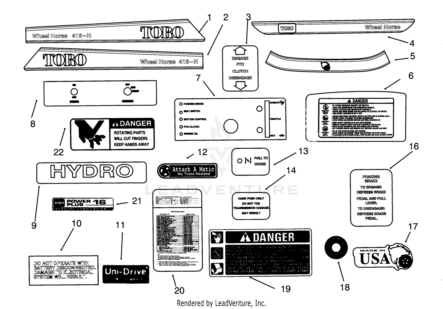 Assembly diagram