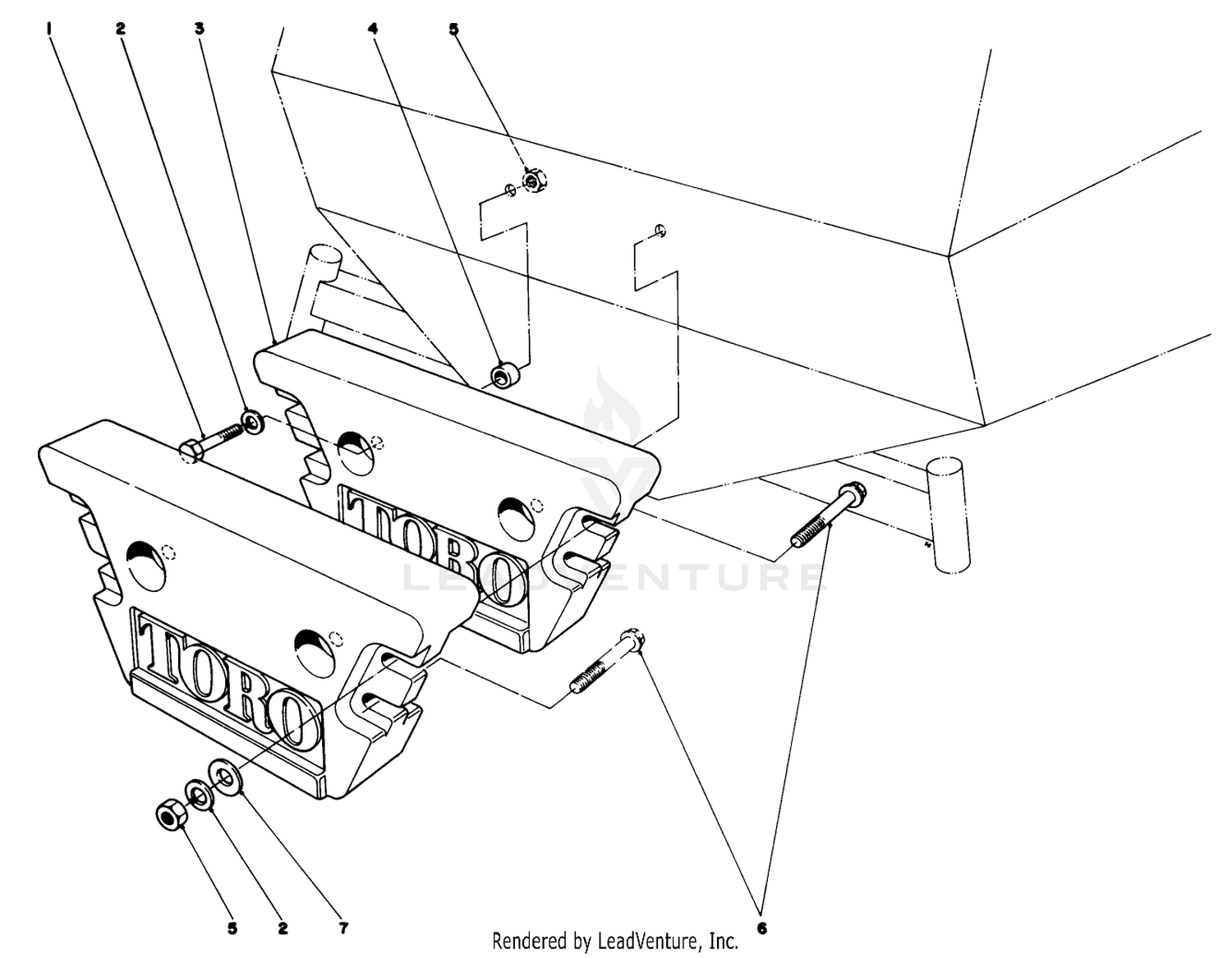 Rear Weight Kit No. 24-5780 (optional)