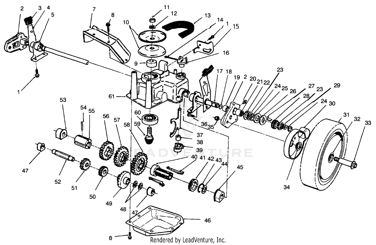 Gear Case Assembly