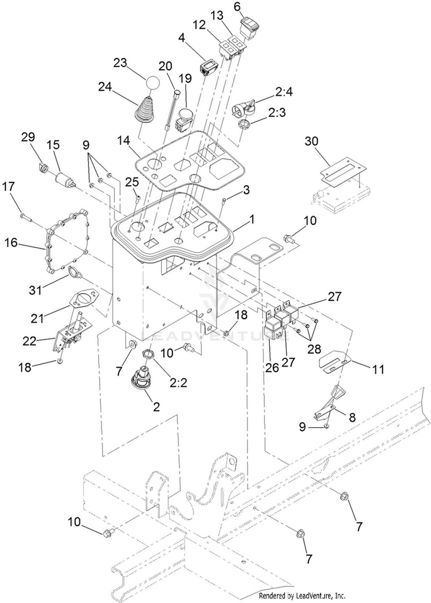 Control Panel Assembly