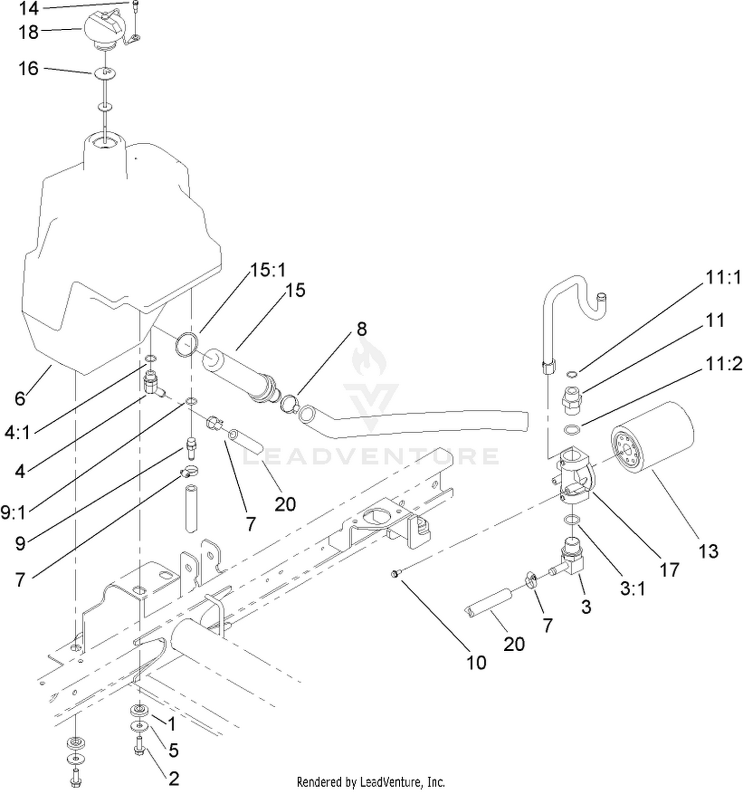 Hydraulic Tank Assembly
