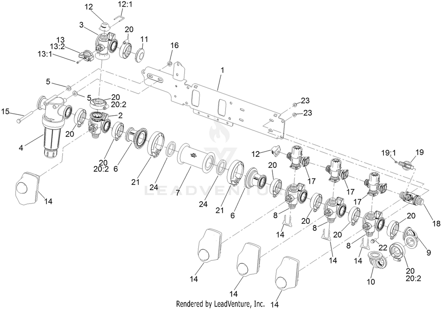 Spray Manifold Assembly