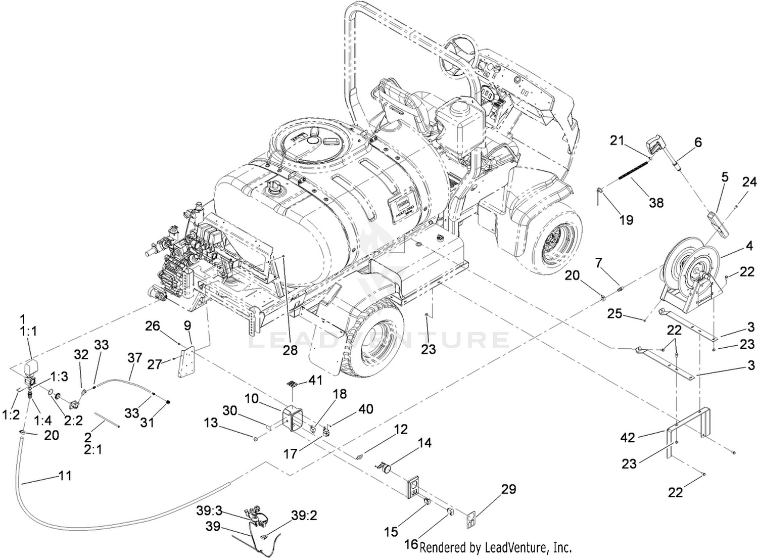 Electric Hose Reel Kit