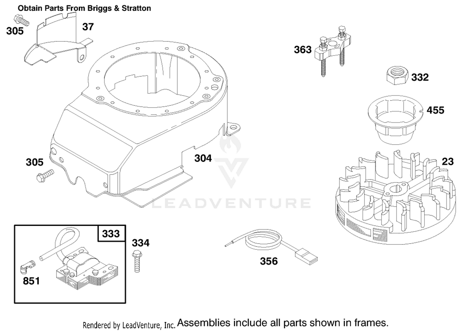 Engine Briggs  Stratton Model 12f802-0667-01 7