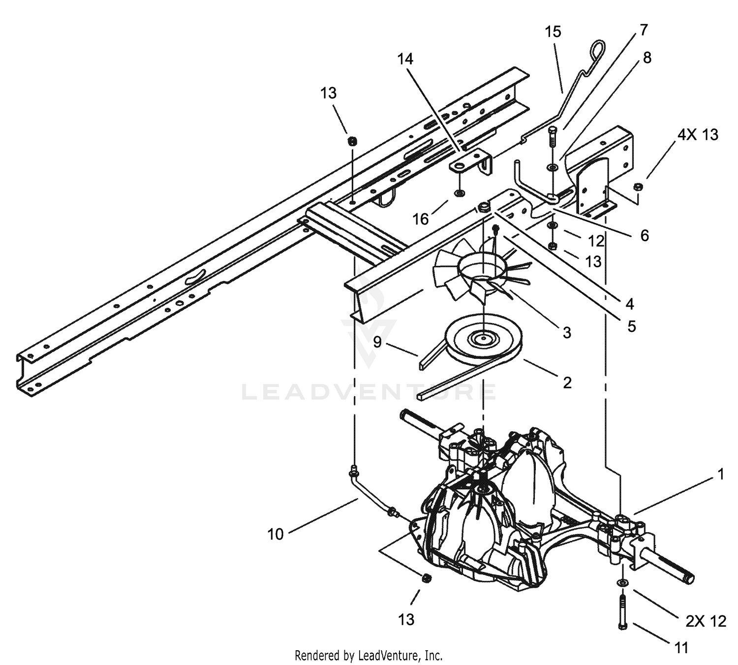 Hydro Transaxle Assembly