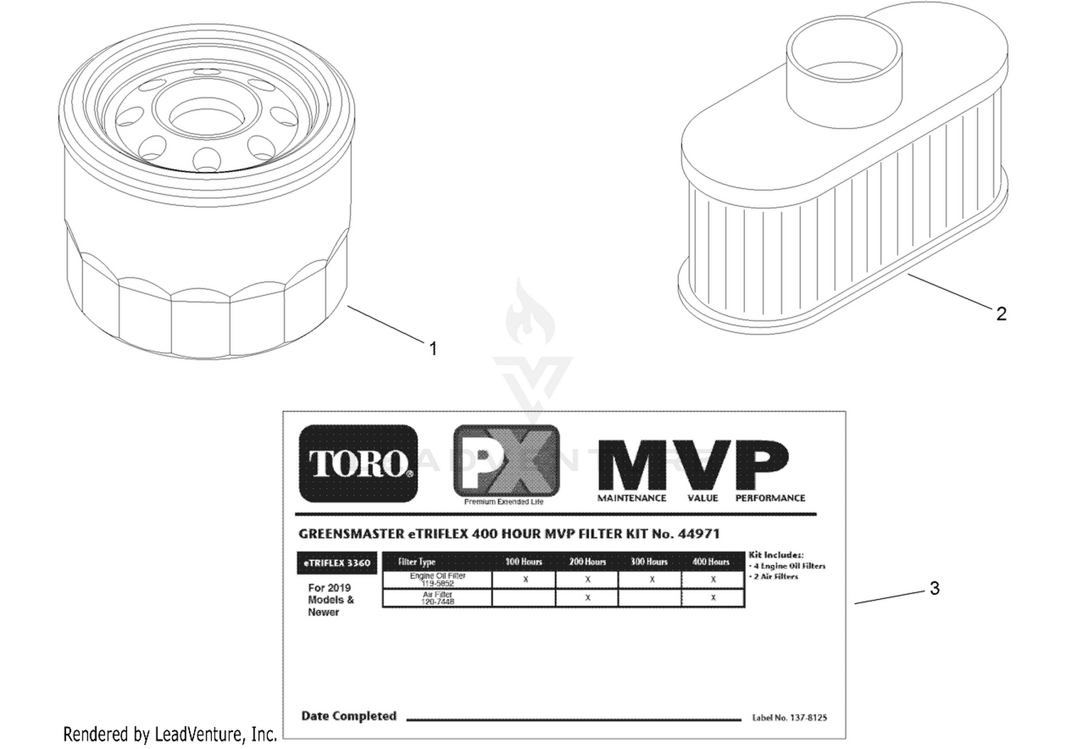MVP Filter Kit No. 44971