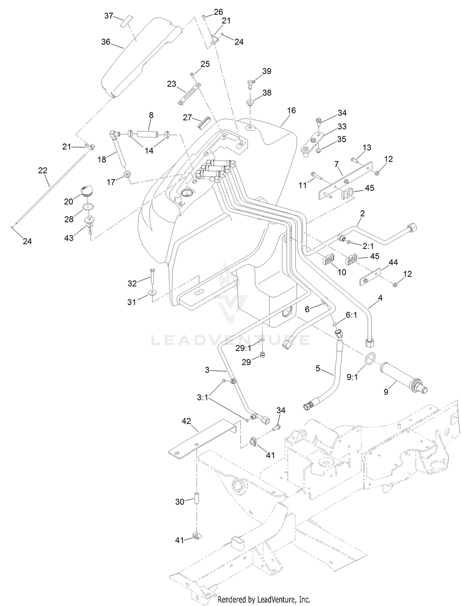 Hydraulic Tank Assembly