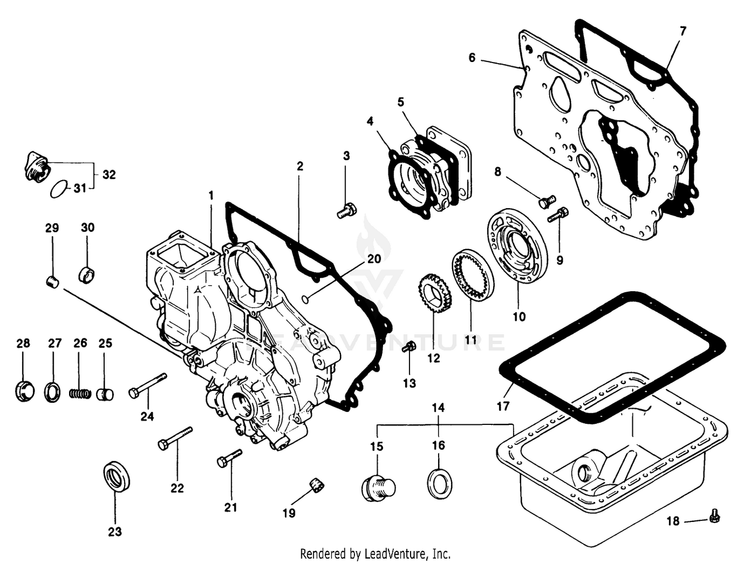 Crankcase Assembly